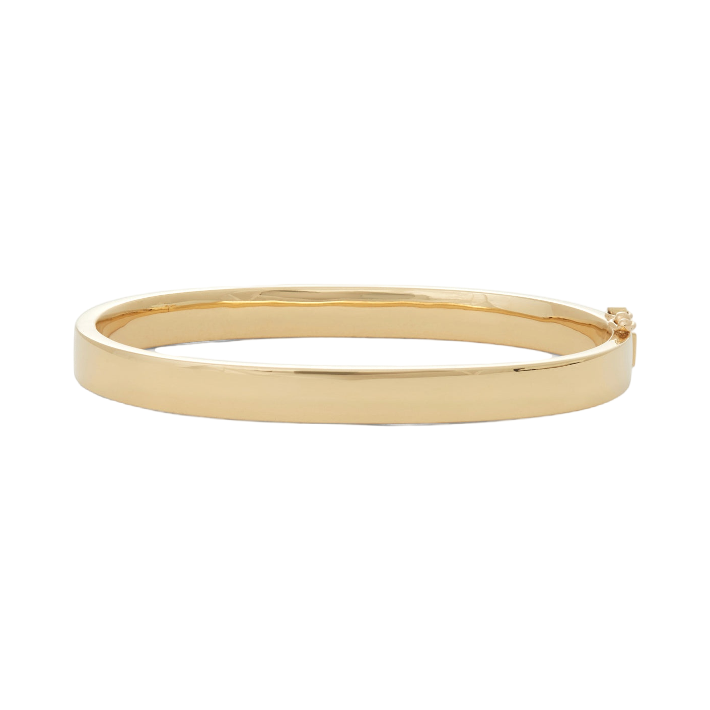 Medium Polished Bangle | Yellow Gold / Regular | Bracelets