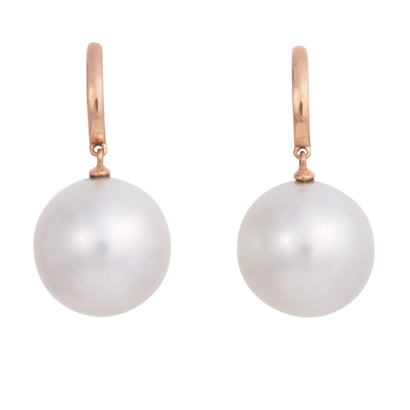 Floating Pearl Earrings with Bar Top | Earrings