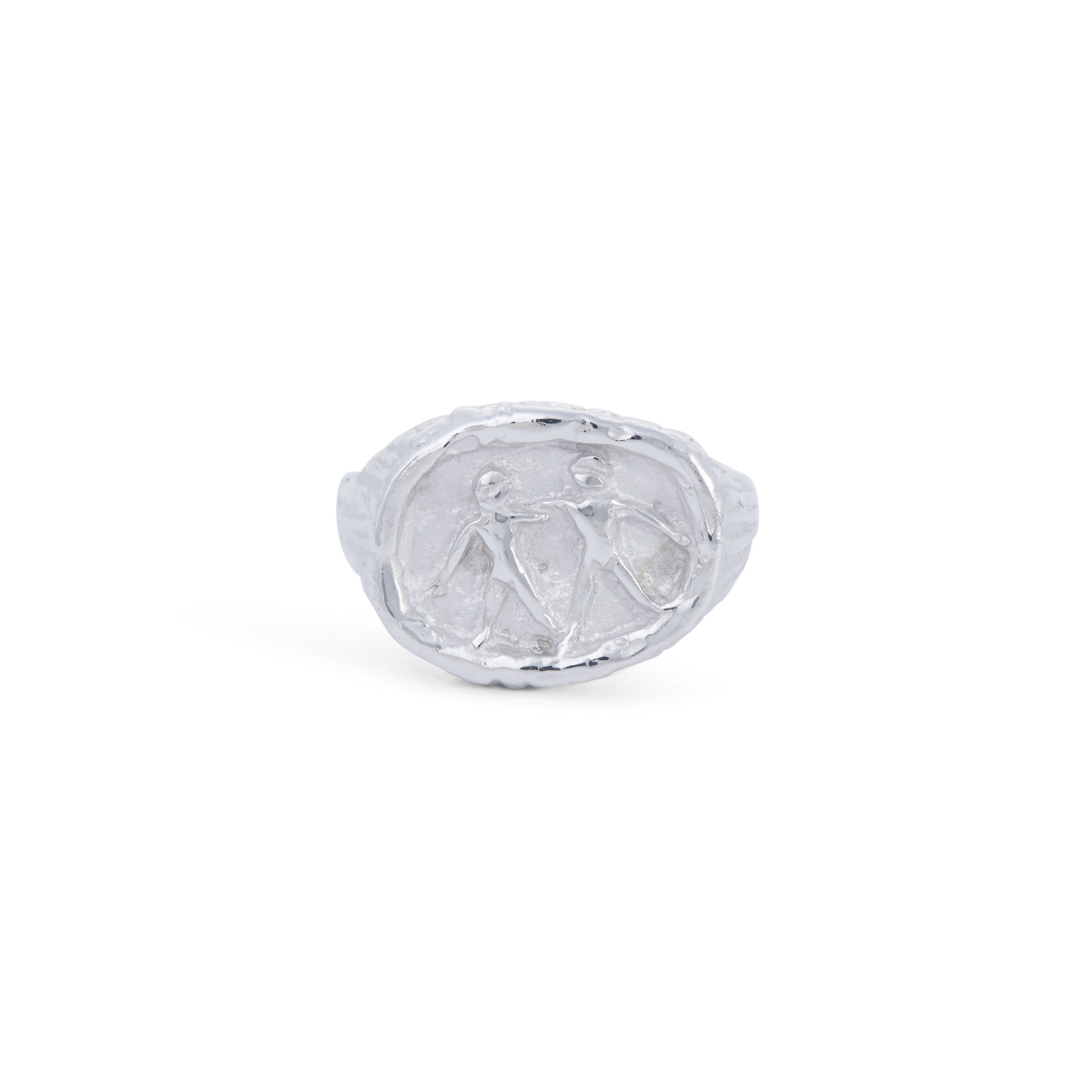 Gemini Ring | White Gold | Rings