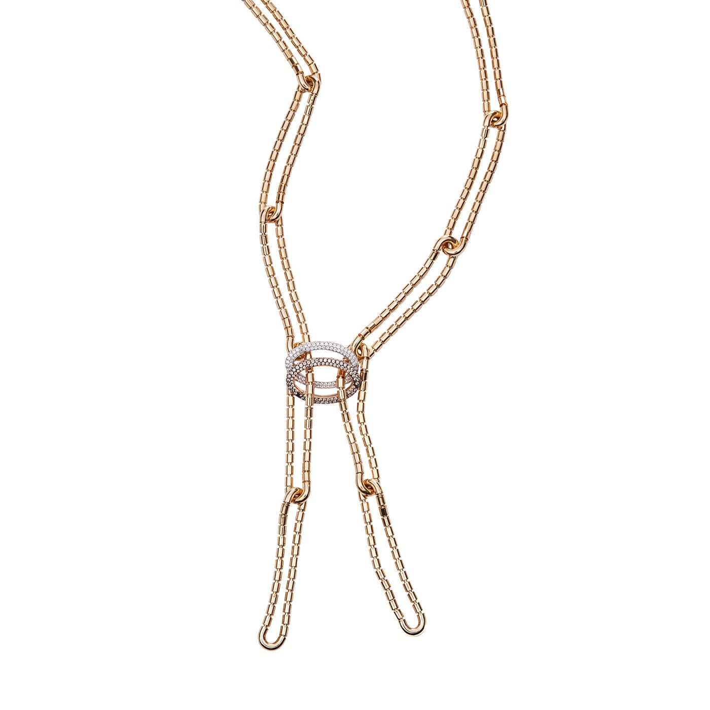 Golden Links Necklace