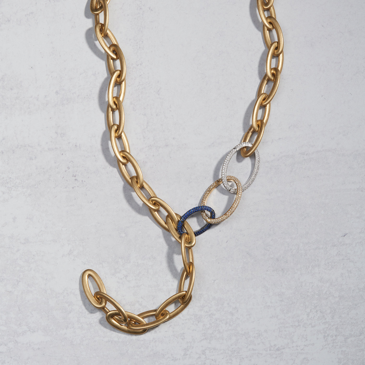 Grey Diamond Clasp | Necklaces