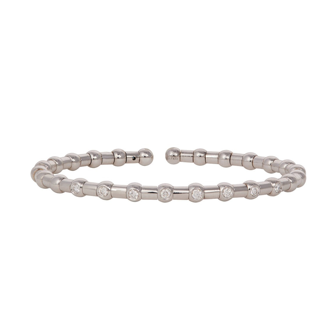 18k White Gold Holly Bracelet
