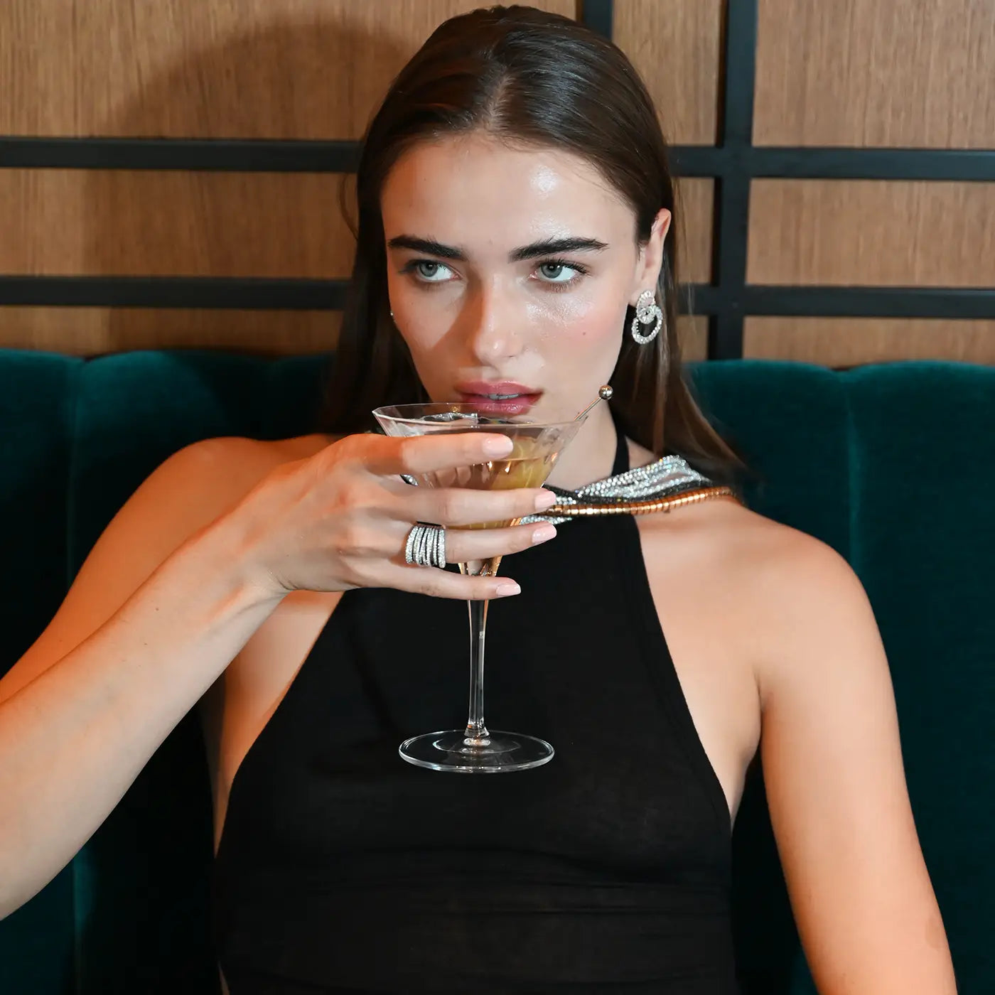 Kite Diamond Earrings | White Gold | Earrings