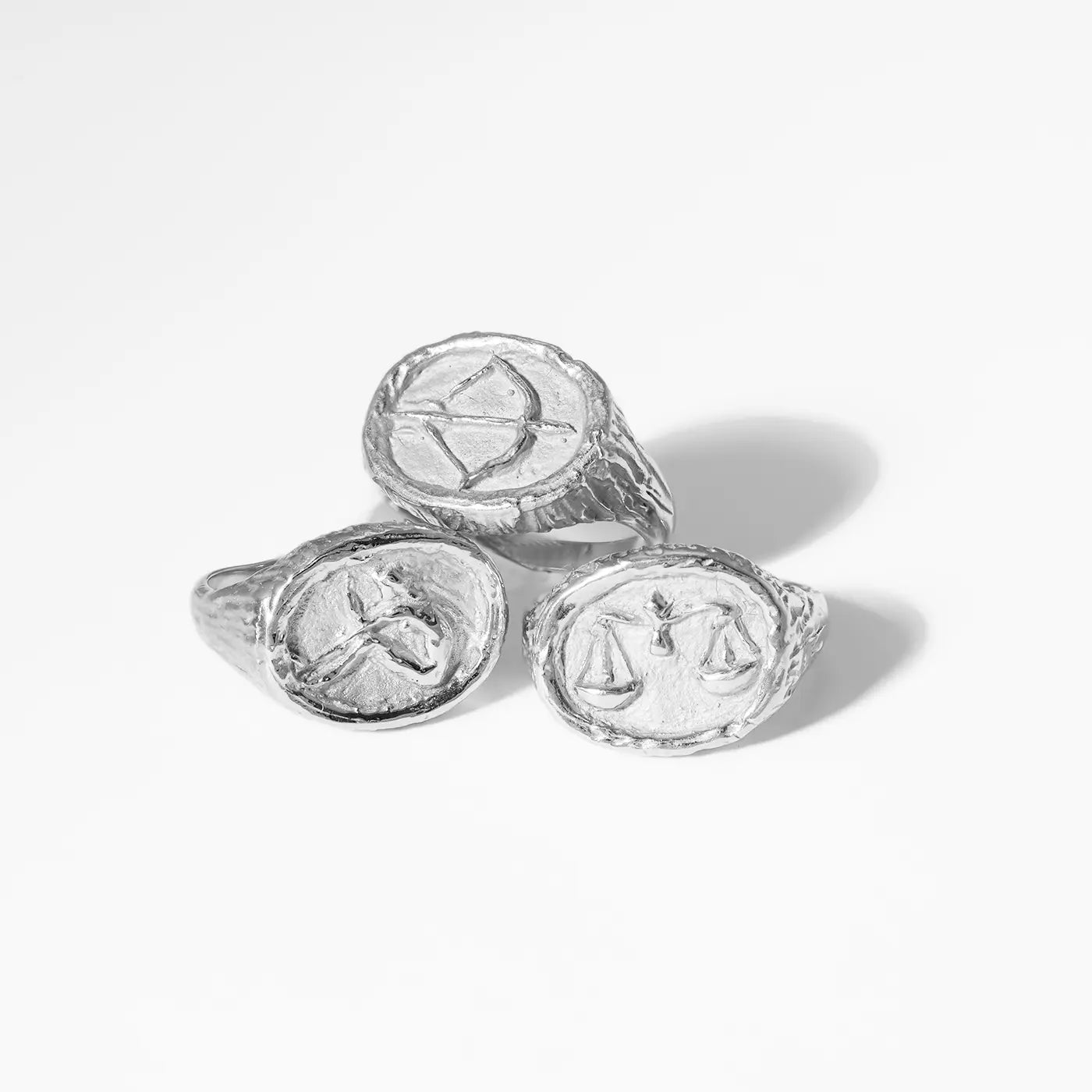 Sagittarius Ring | White Gold | Rings