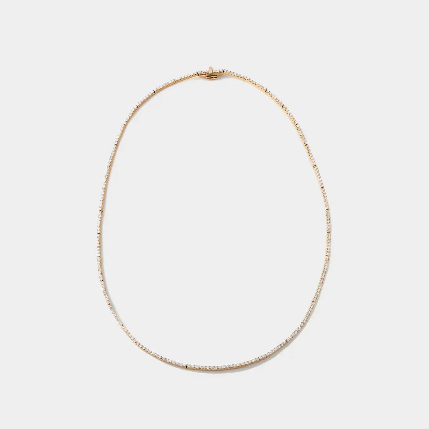 Lyra Diamond Necklace | Yellow Gold / 15 in (38 cm) | Necklaces