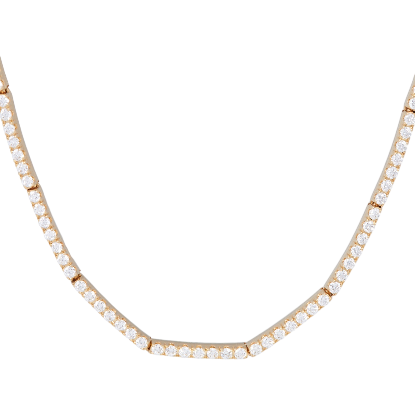 Lyra Diamond Necklace | Yellow Gold / 15 in (38 cm) | Necklaces