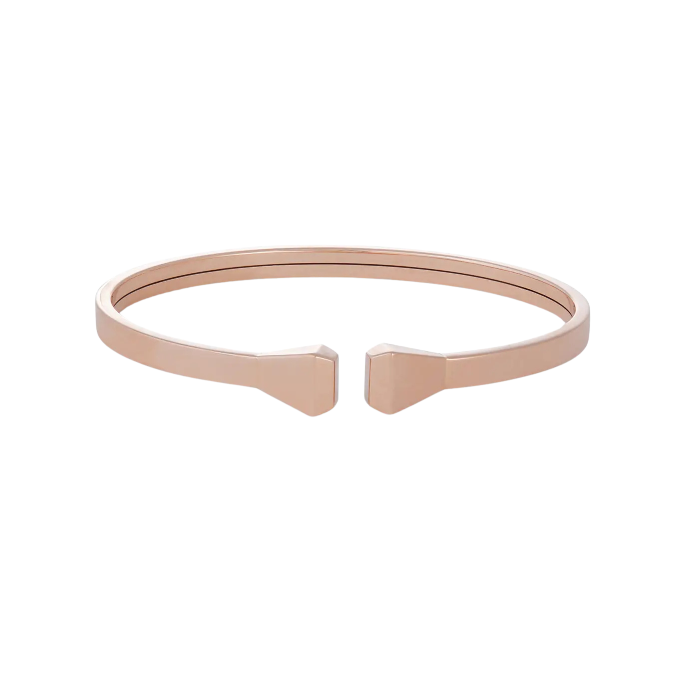 Nail Head Flexible Cuff | Rose Gold | Bracelets