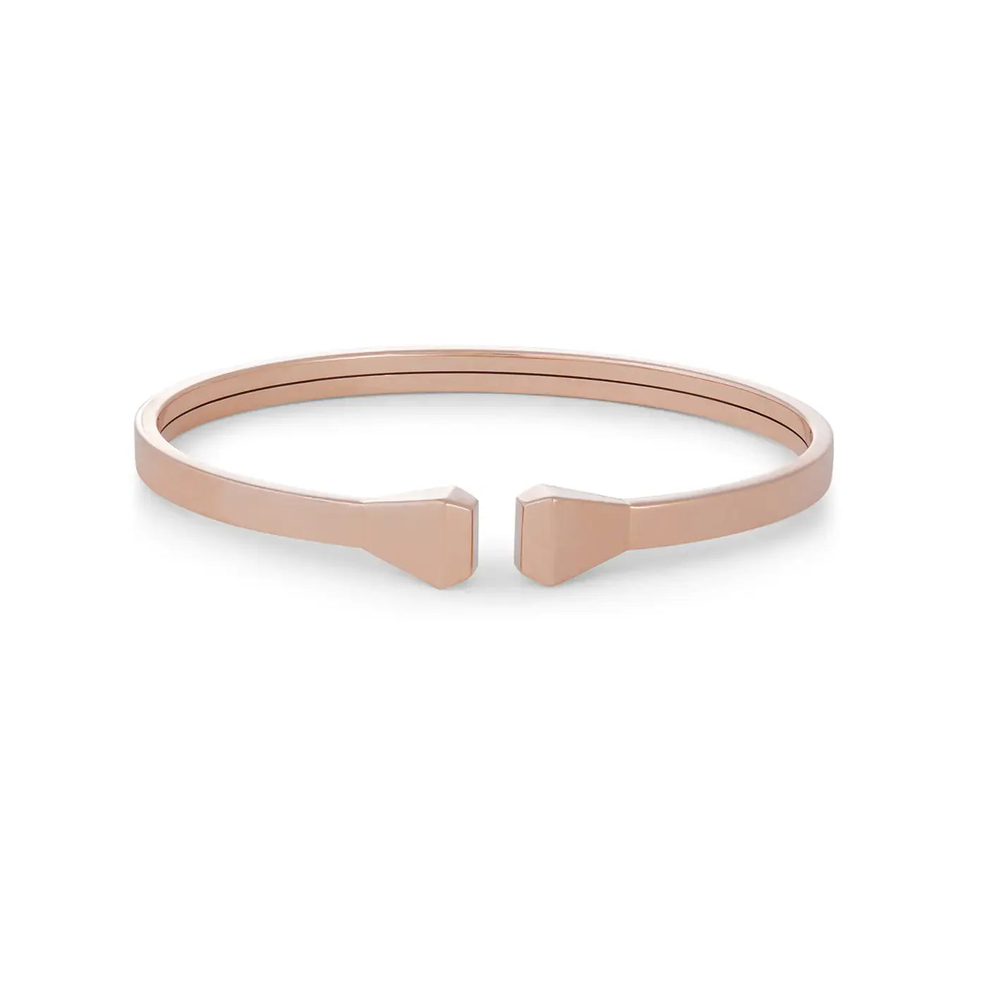 Nail Head Flexible Cuff | Rose Gold | Bracelets