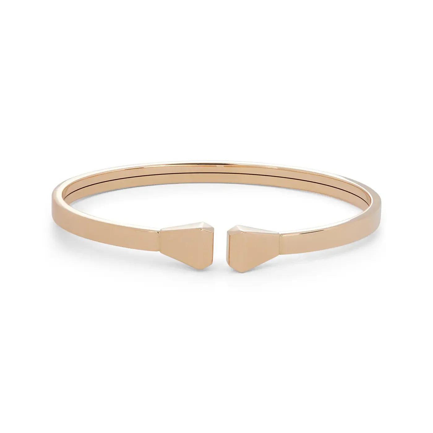 Nail Head Flexible Cuff | Yellow Gold | Bracelets