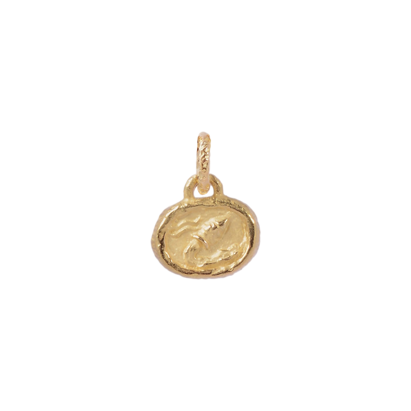 Petite Aquarius Pendant | Yellow Gold / Petite | Zodiacs