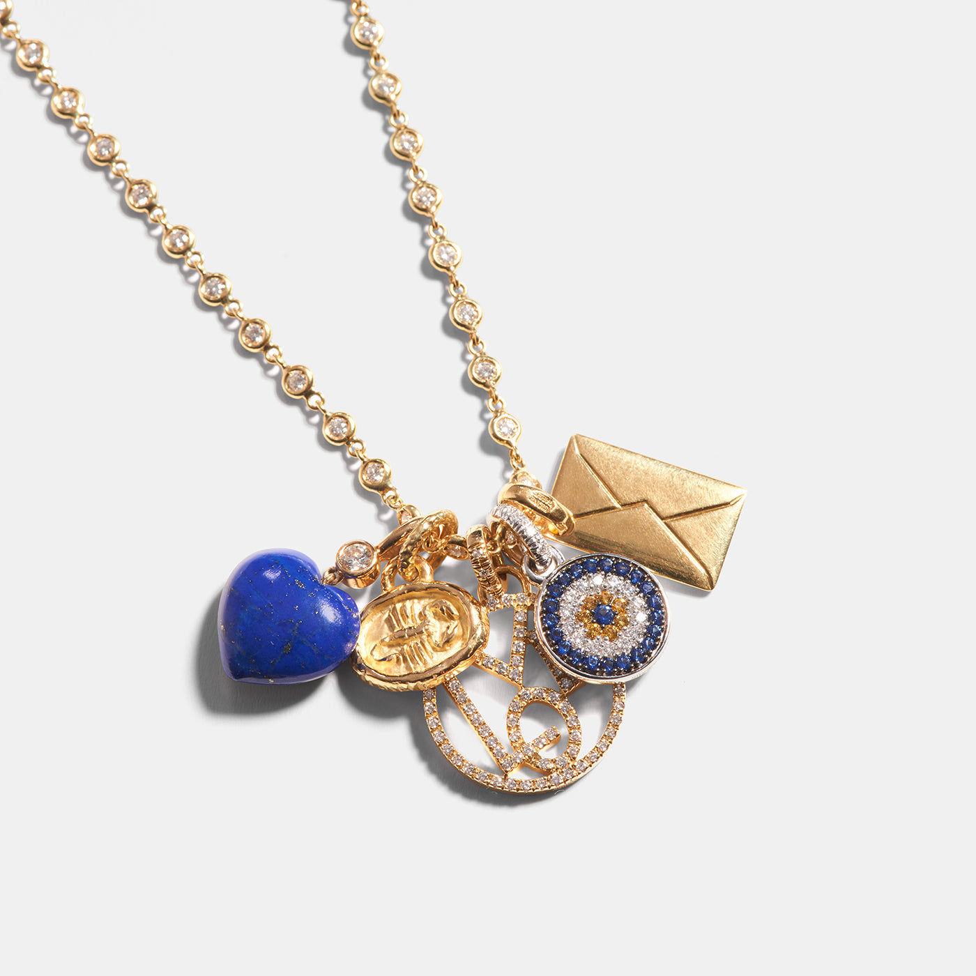 Petite Gemini Pendant | Yellow Gold / Petite | Zodiacs