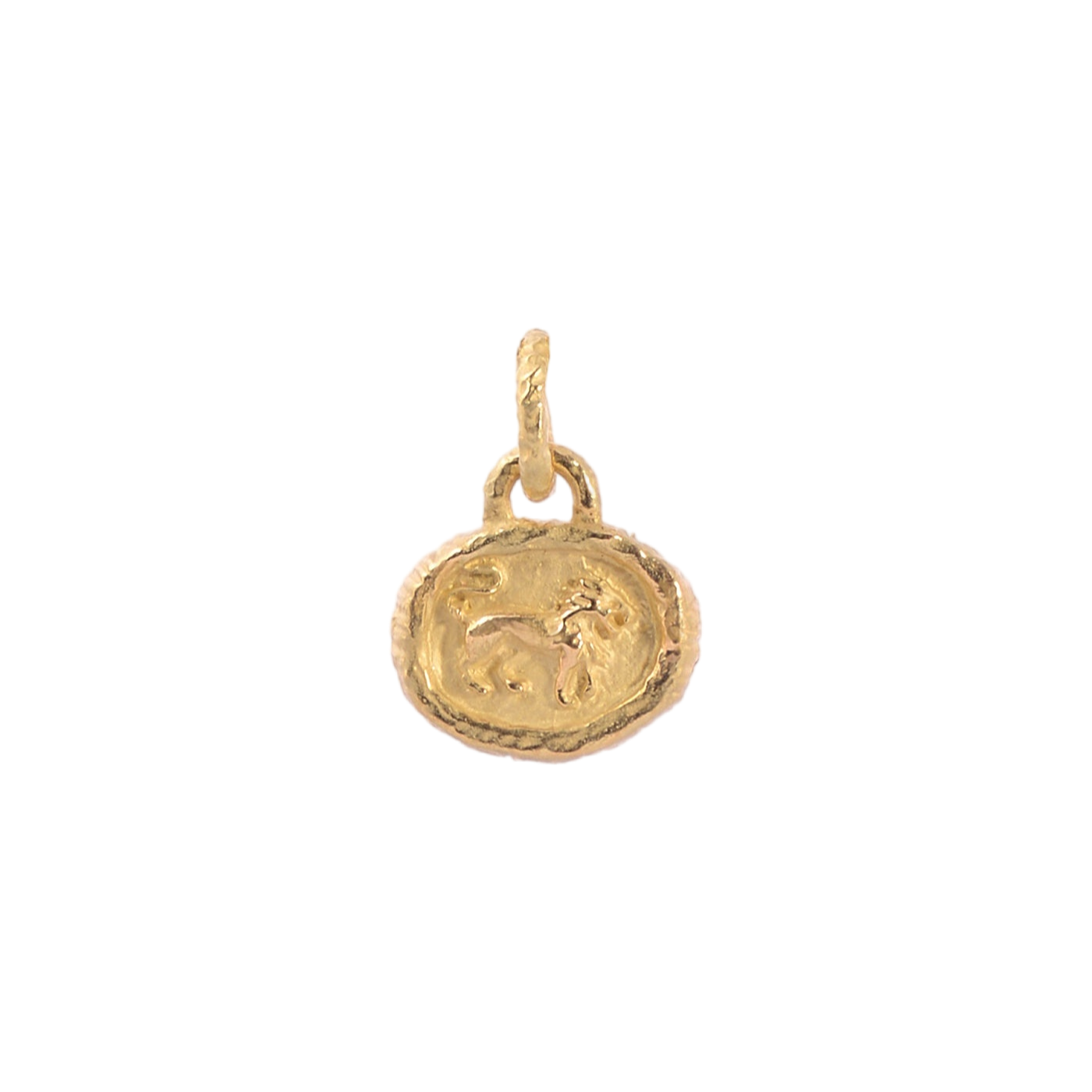 Petite Leo Pendant | Yellow Gold / Petite | Zodiacs
