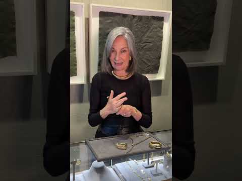 A video featuring Brooke Garber styling snake themed jewelry including: Wrap Around Snake Lariat with Diamonds
Il Serpente Triple Coil Bracelet with Diamonds & Rubies
Il Serpente Double Headed Bracelet
Domed Cuff