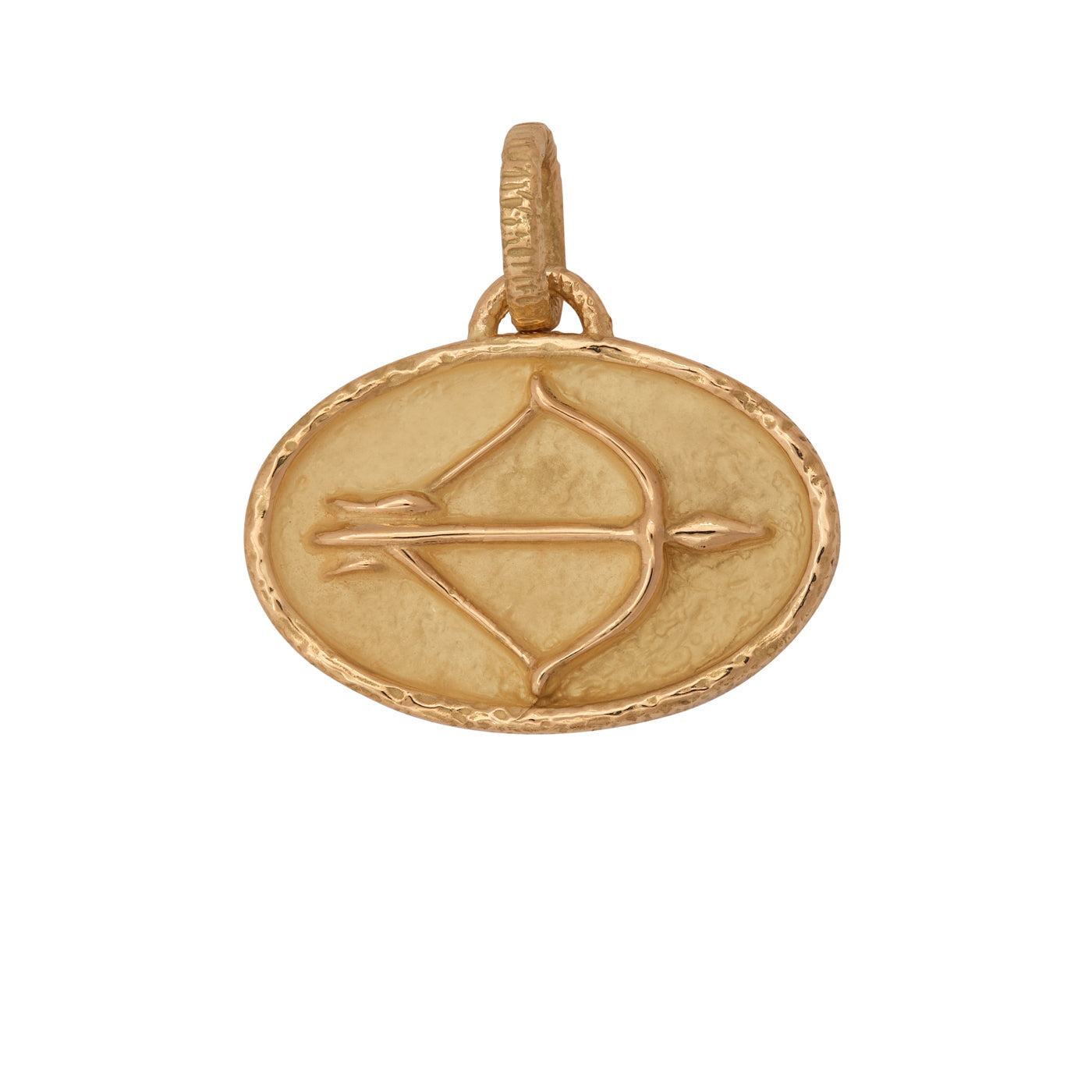 Sagittarius Pendant with Diamonds | Yellow Gold / Regular | Zodiacs