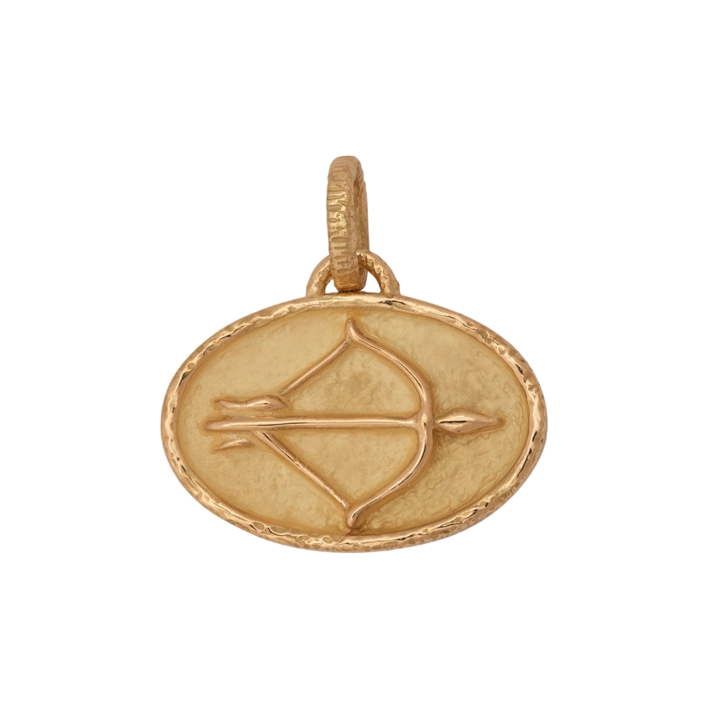 Sagittarius Pendant with Diamonds | Yellow Gold / Regular | Zodiacs