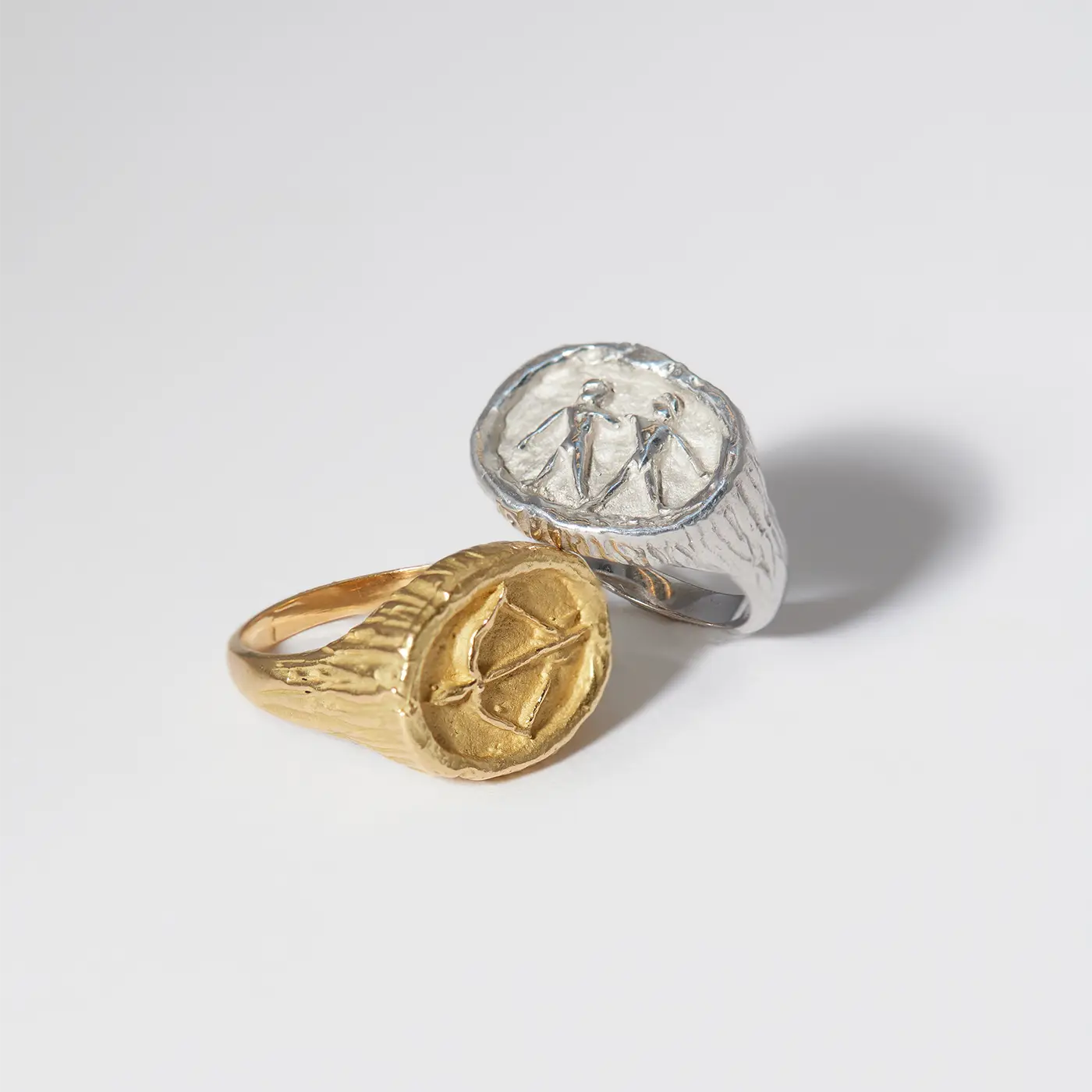 Sagittarius Ring | White Gold | Rings