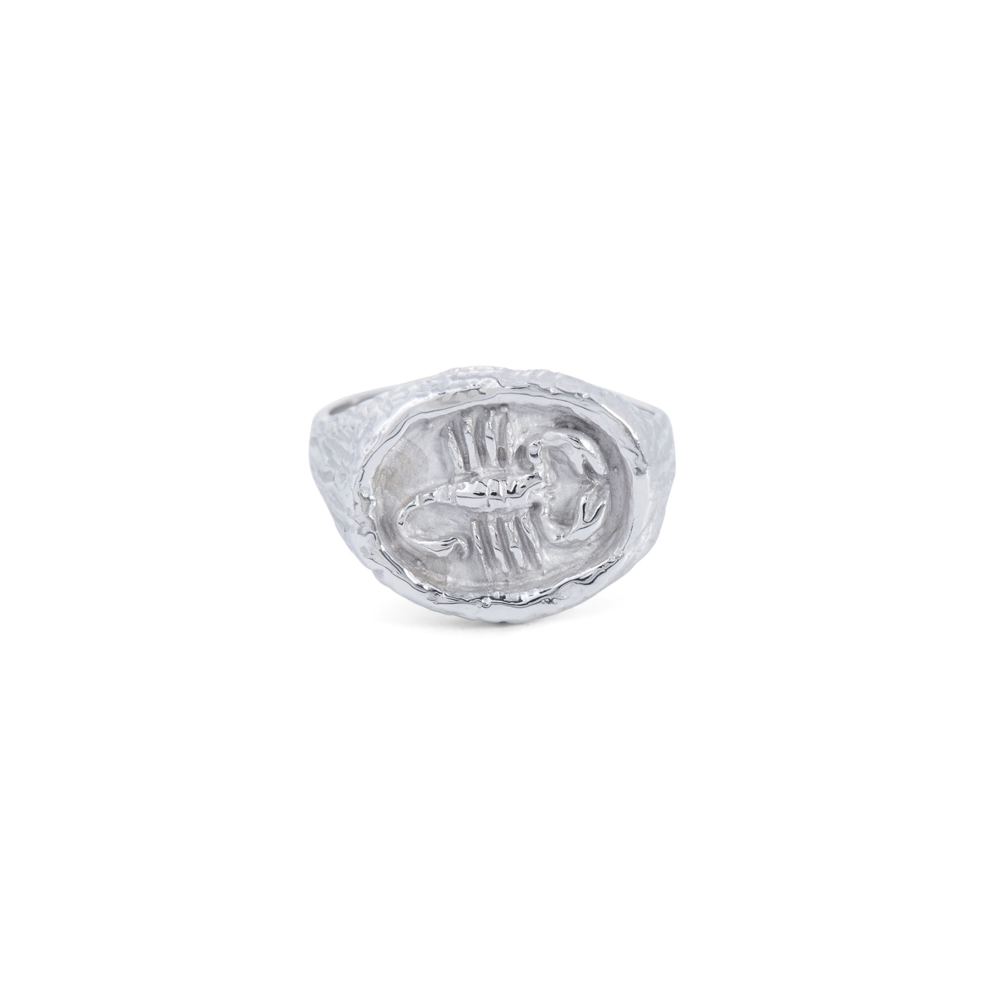 Scorpio Ring | White Gold | Rings