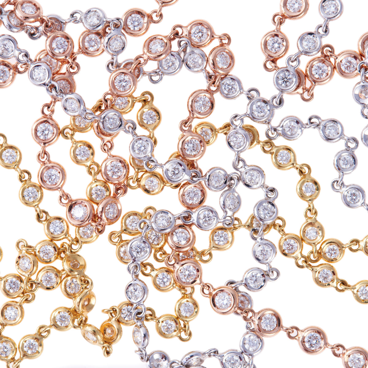 Superlative Necklace with Diamonds | Yellow Gold | Necklaces Necklaces