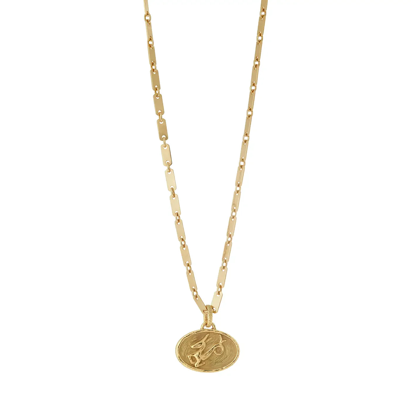 Tab Chain Necklace | White Gold / 27 in (68.58 cm) | Necklaces
