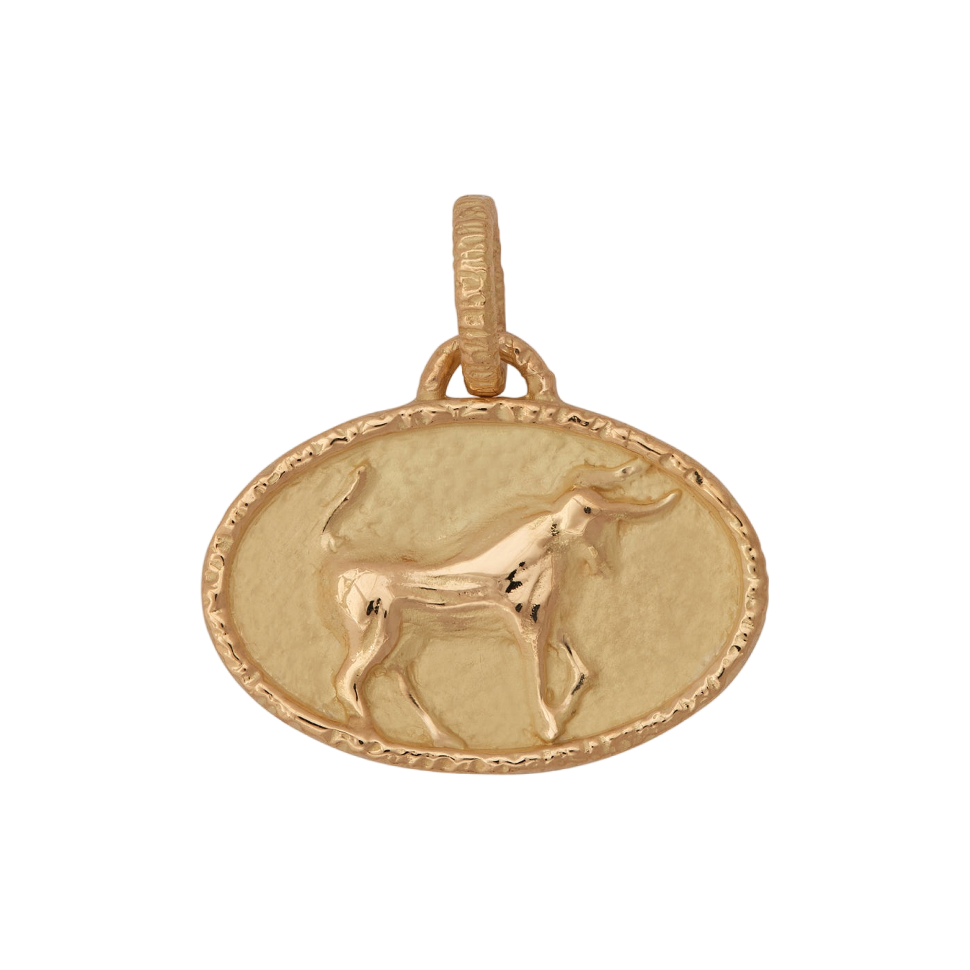 Taurus Pendant with Diamonds | Yellow Gold / Regular | Zodiacs