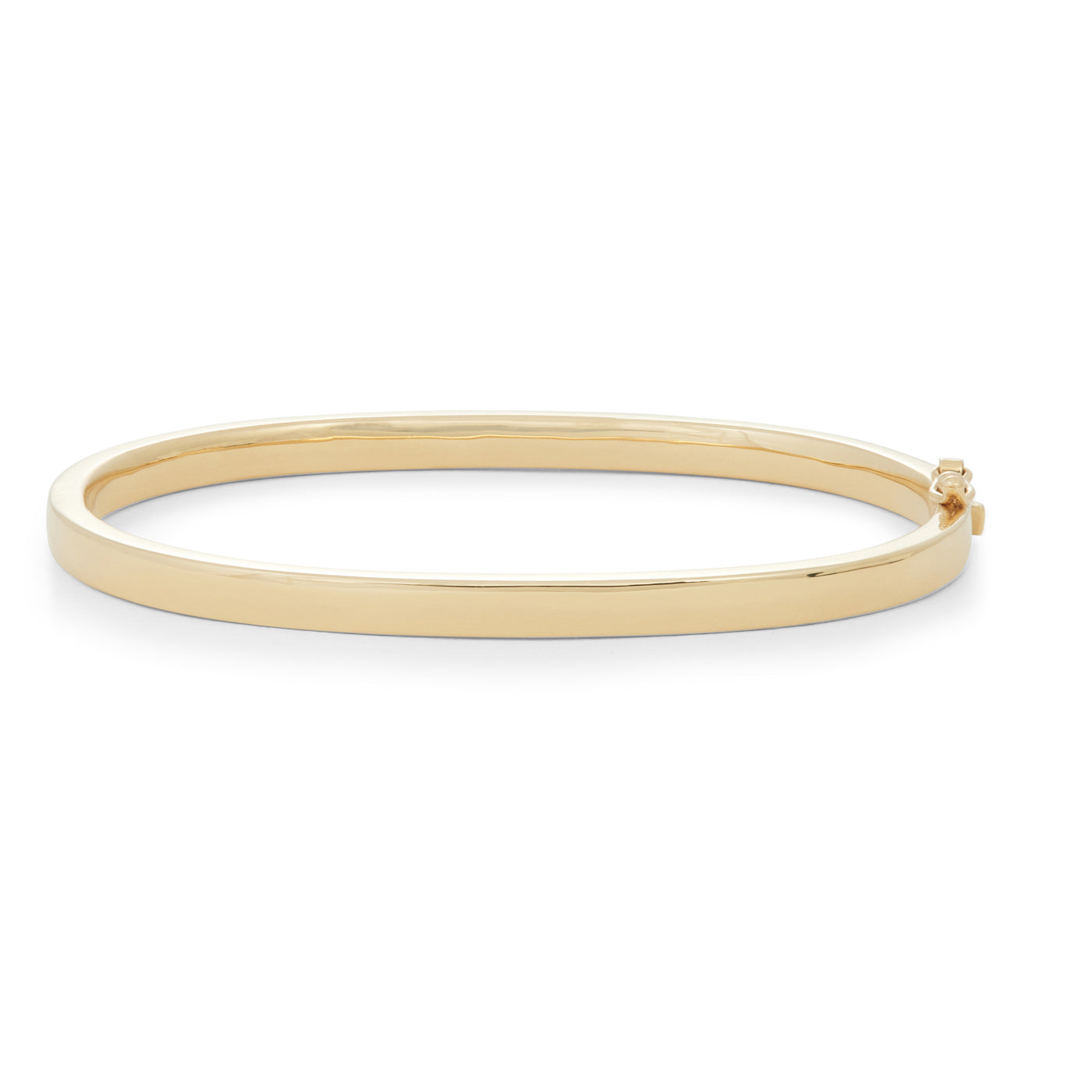 Thin Polished Bangle | Yellow Gold / Thin | Bracelets