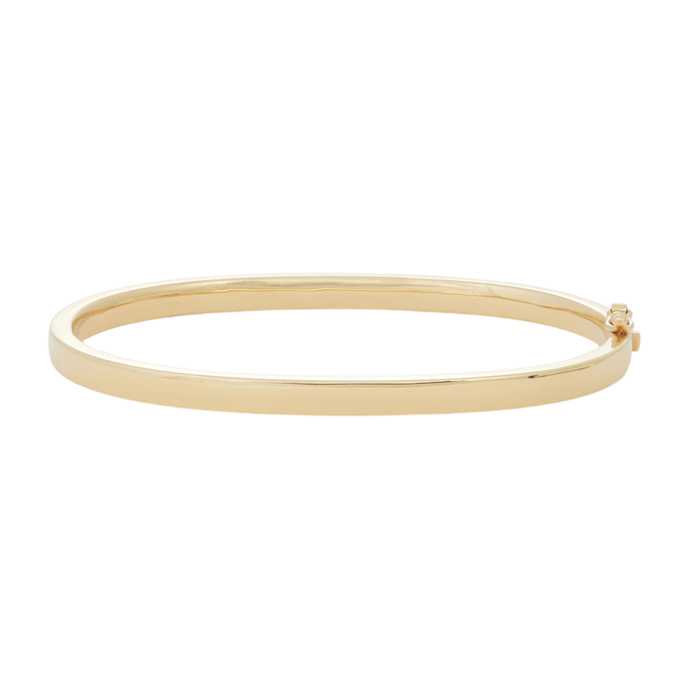 Thin Polished Bangle | Yellow Gold / Thin | Bracelets