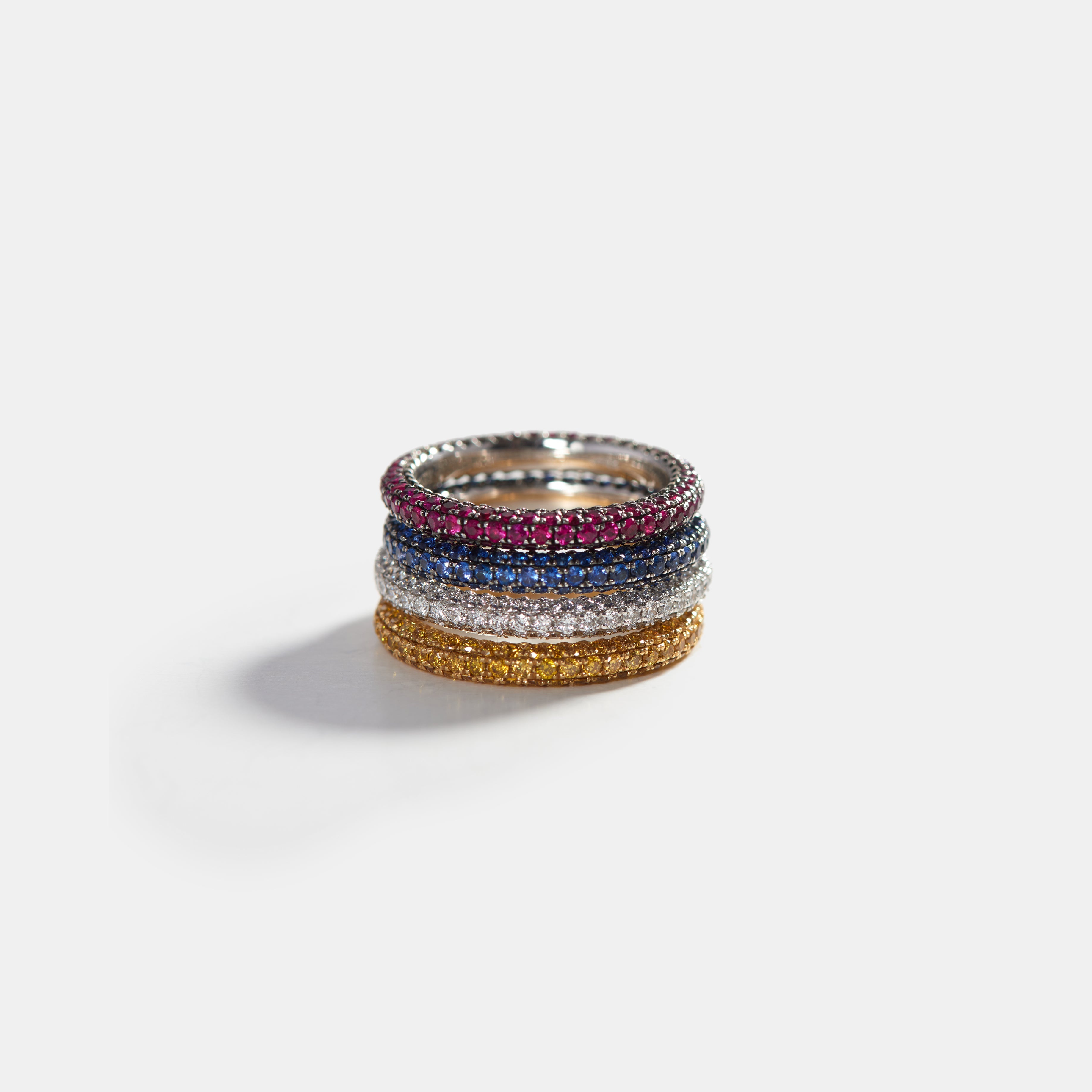 Thread Ring with Diamonds | Rings