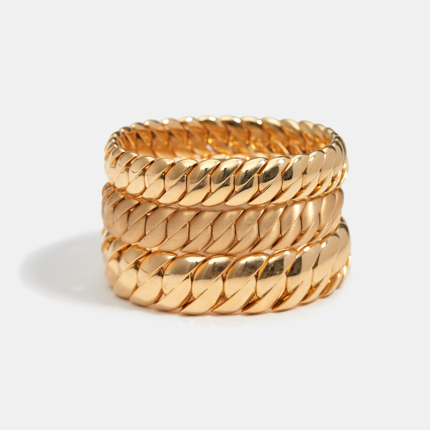 Skinny Wave Link Bracelet | Bracelets