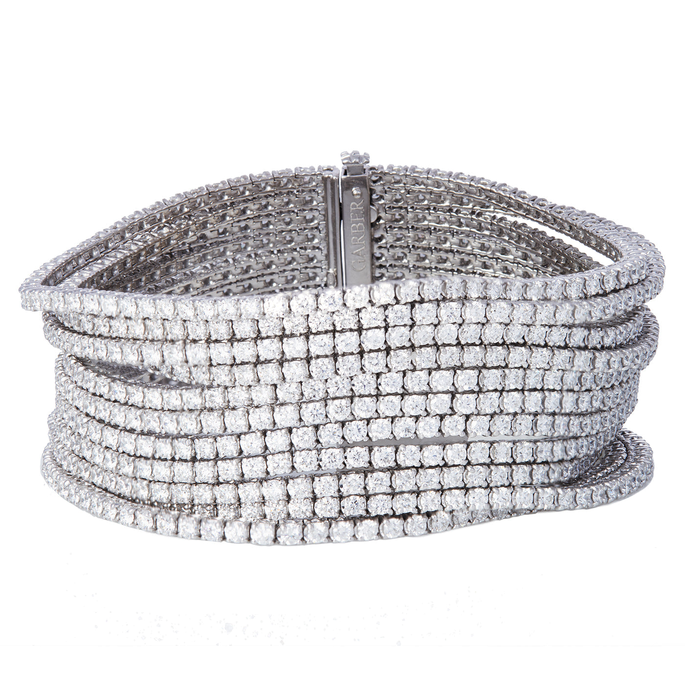 11 Row Bracelet with Diamonds | Bracelets