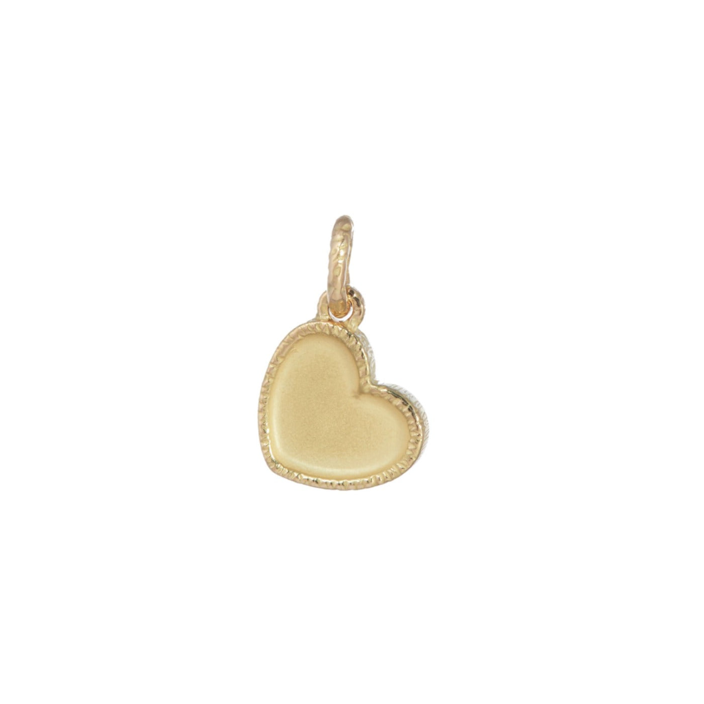 Askew Heart Charm | Yellow Gold | Charms