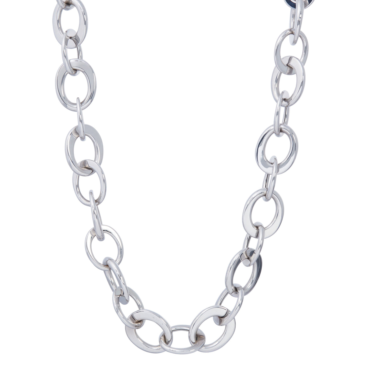 Crescent Link Necklace