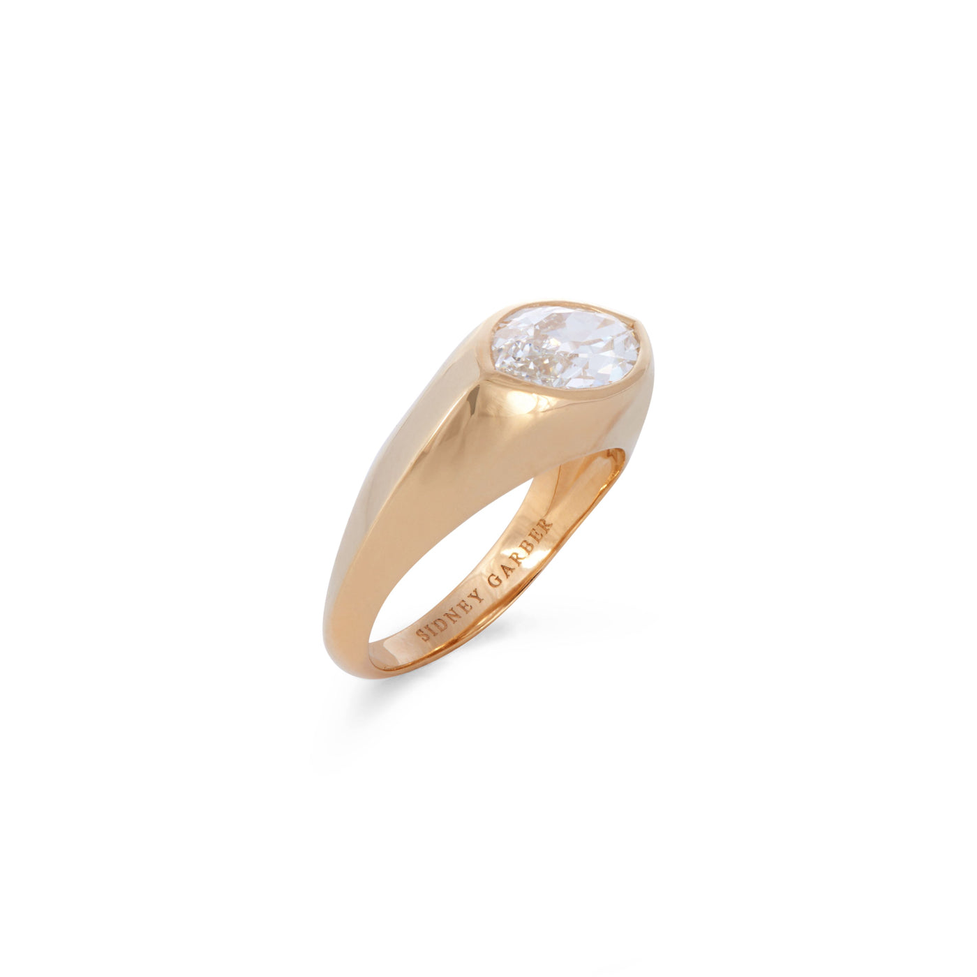 Marquise Ring with Diamond | Yellow Gold | Rings