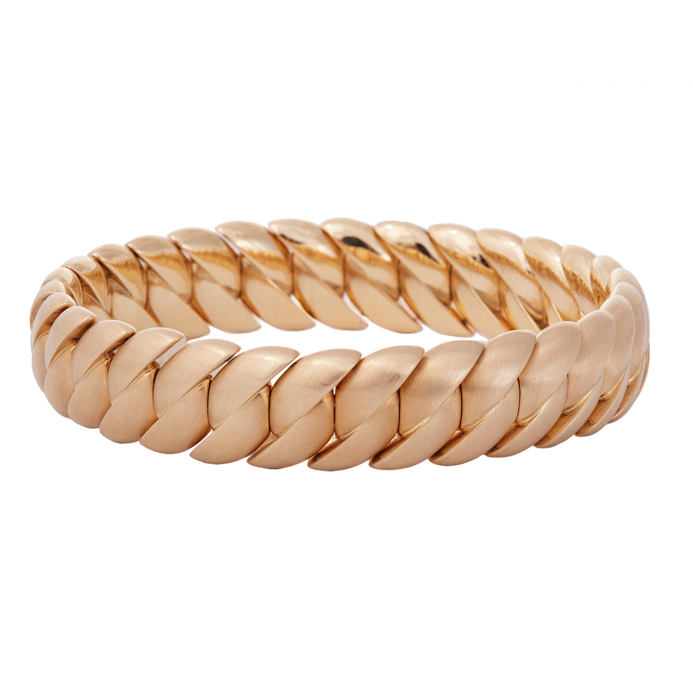 Skinny Wave Link Bracelet