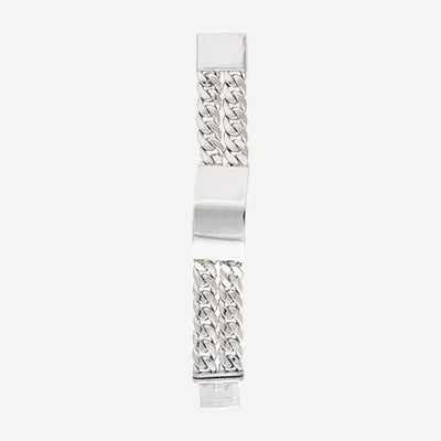 Double Link ID Bracelet | Bracelets
