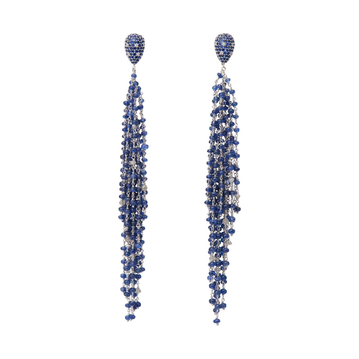 Sapphire Fringe Earrings | Earrings
