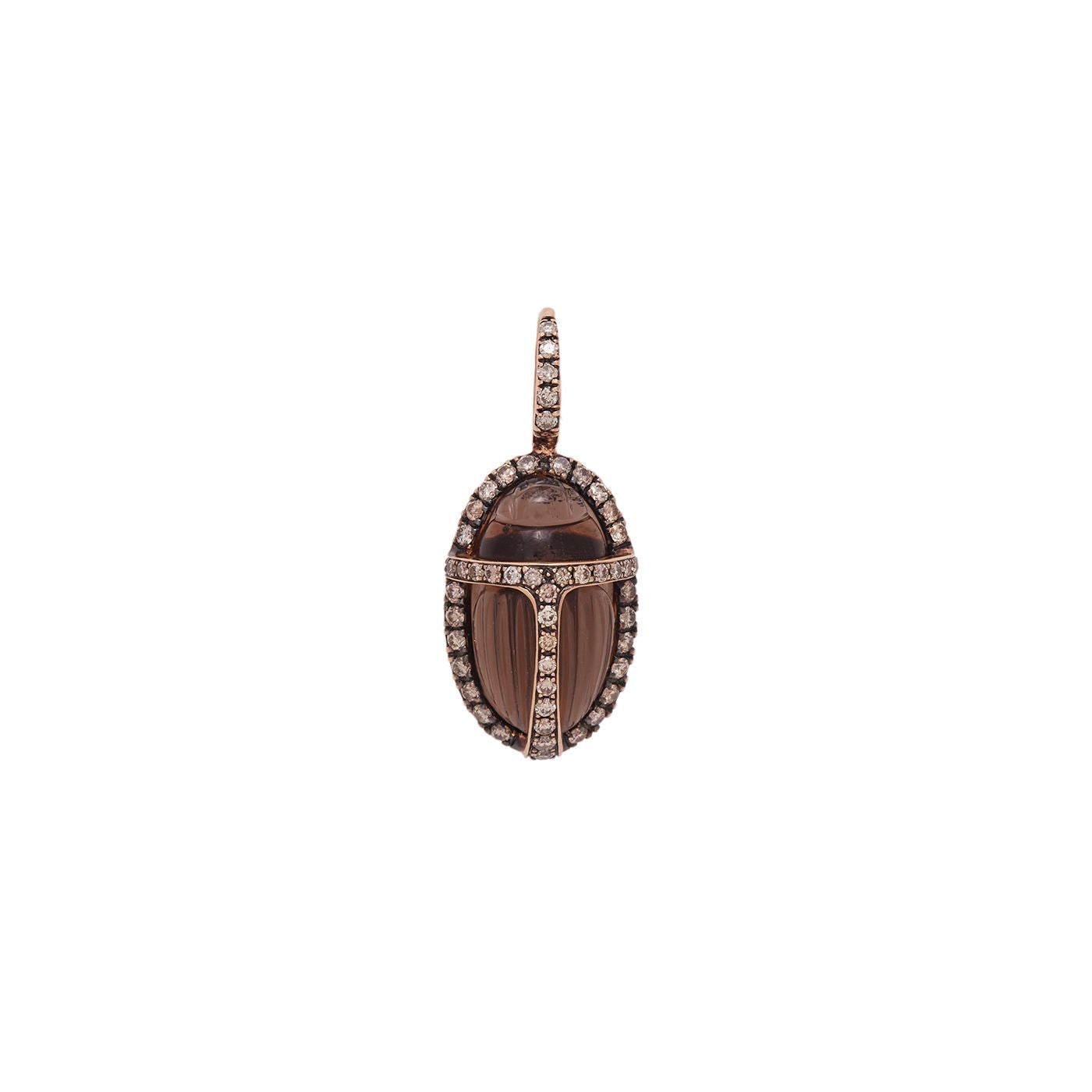 Scarab Pendant with Cognac Diamonds | Yellow Gold | Charms Charms & Pendants