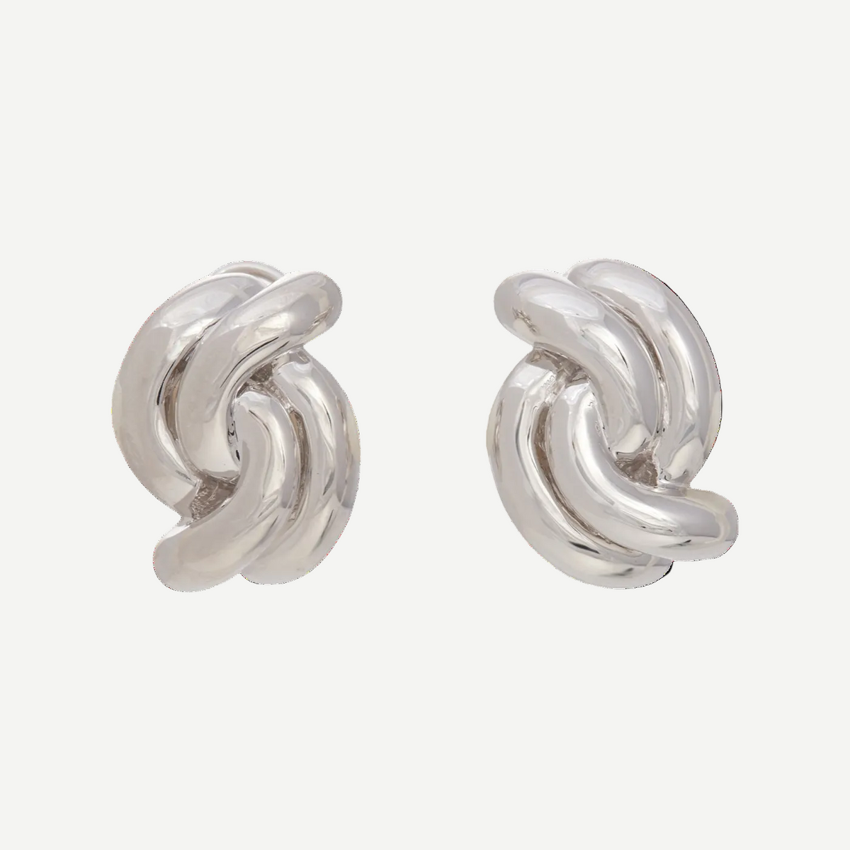 Swirl Earrings | White Gold | Earrings Earrings