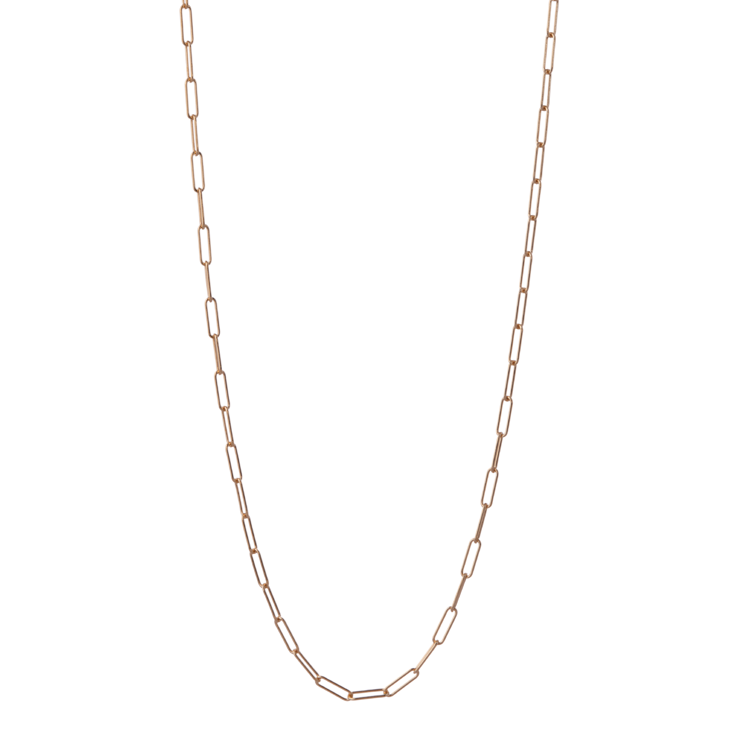 Paper Clip Chain Necklace