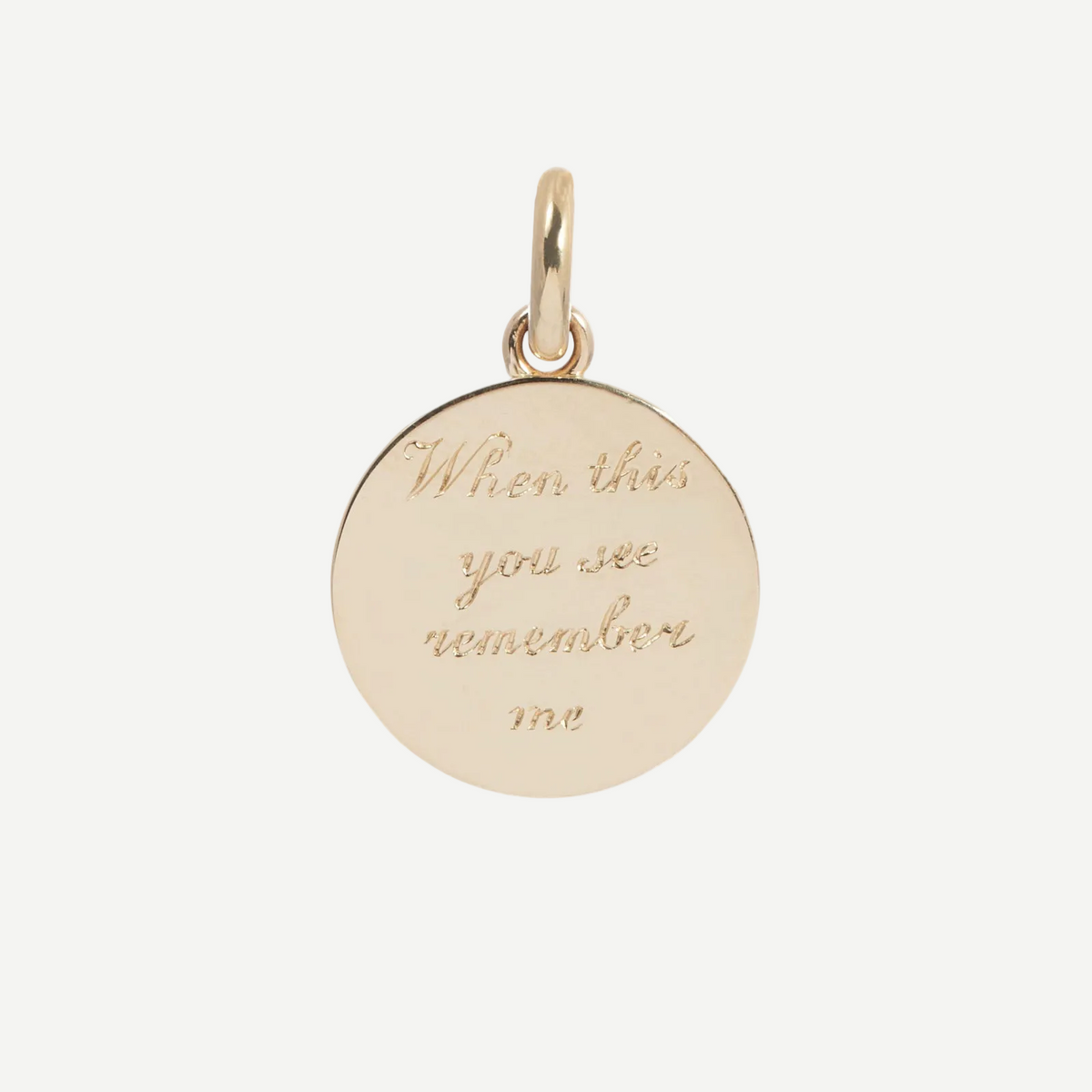 Customizable Round Charm