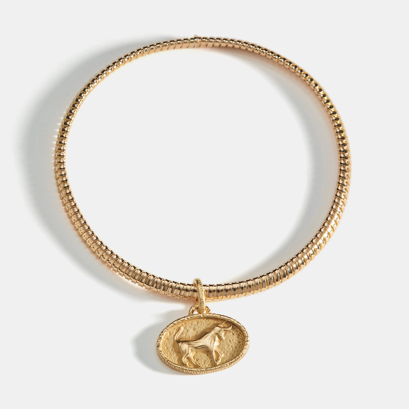 本日値下げ　AMERI SCREW CIRCLE NECKLACE ゴールド Ameri（アメリ）の「SCREW CIRCLE NECKLACE（ネックレス）」 - WEAR
