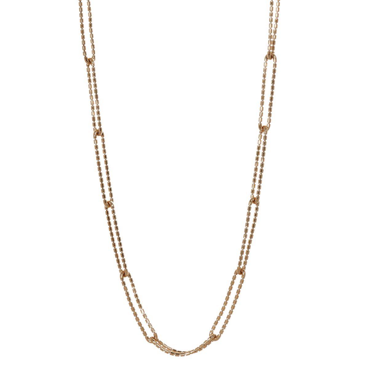 Golden Links Necklace