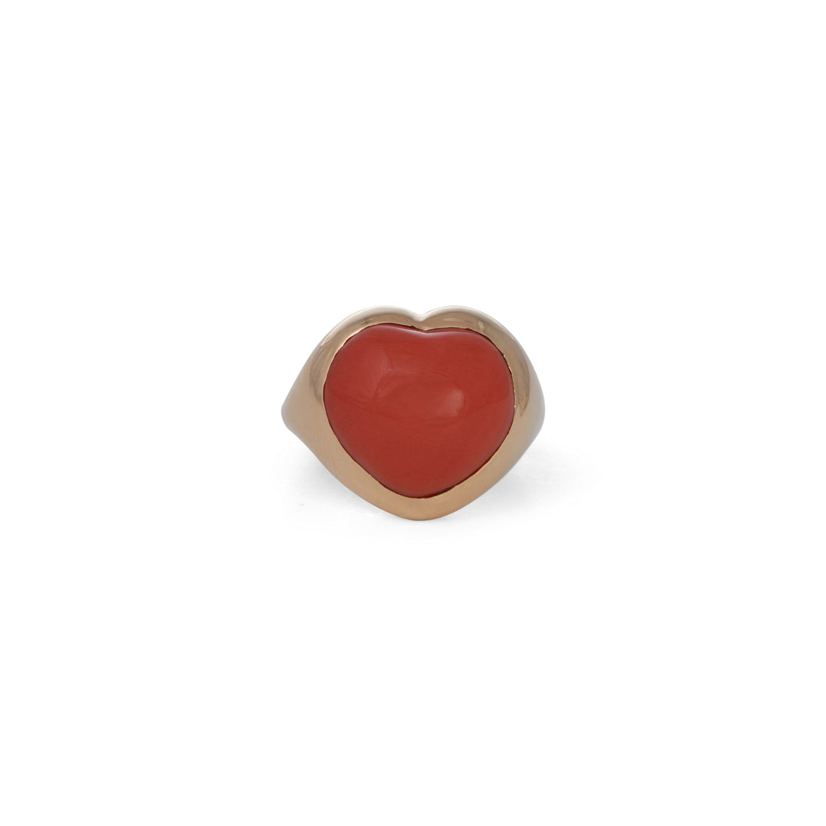 Coral Heart Ring | Rings Rings