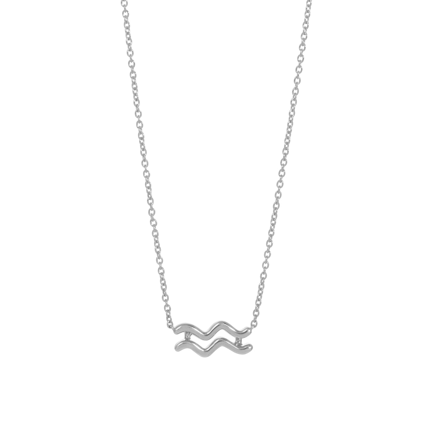 Aquarius Necklace | White Gold | Necklaces Necklaces