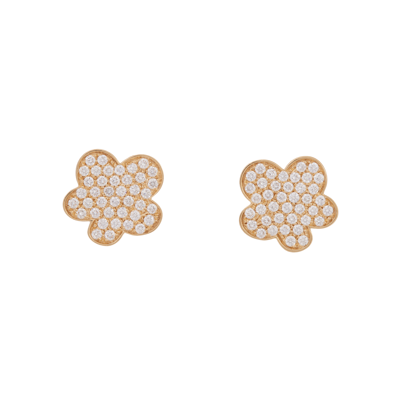 Preorder - Arcadia Diamond Flower Stud Earrings