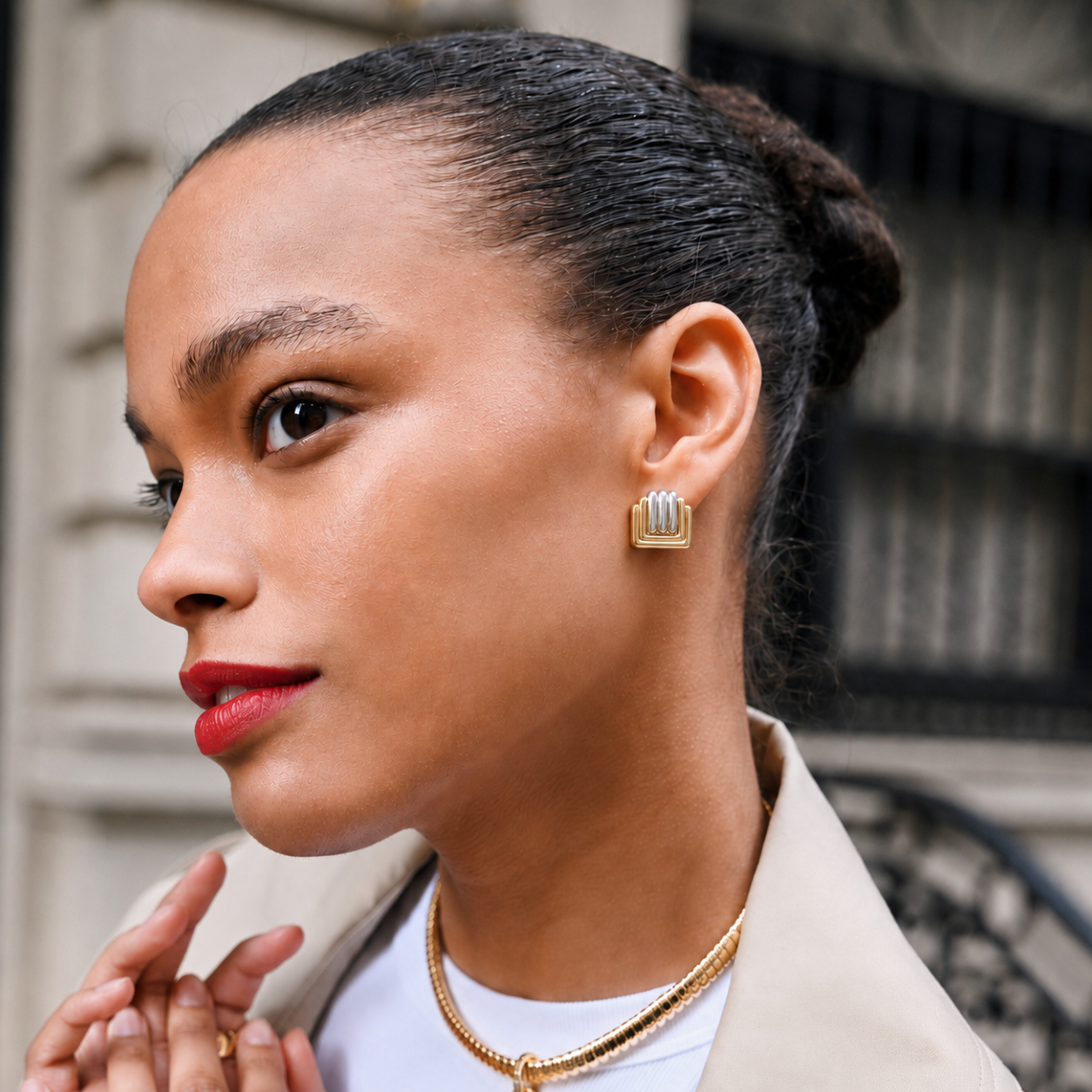 Square Earrings