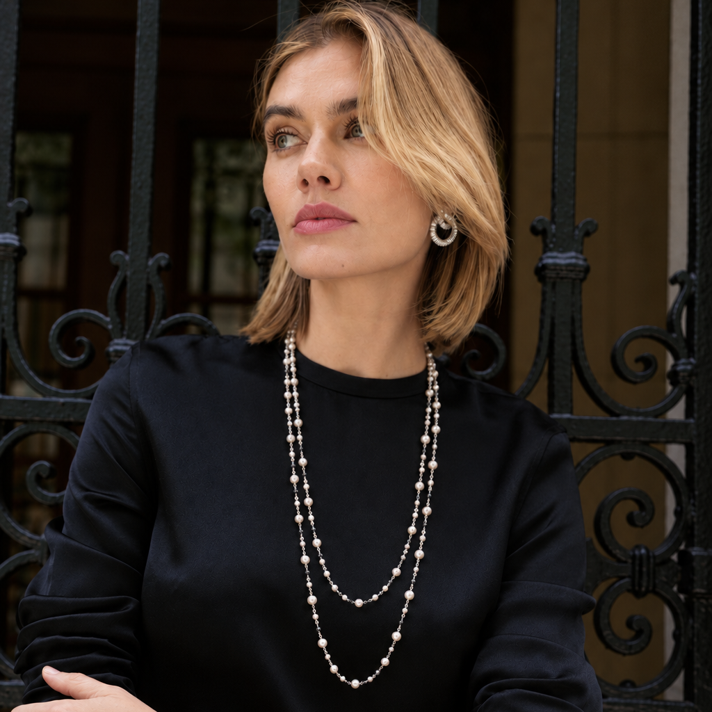 Tuxedo Necklace