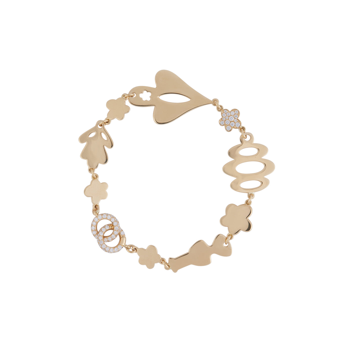 Preorder - Clio Diamond Necklace with Detachable Bracelet