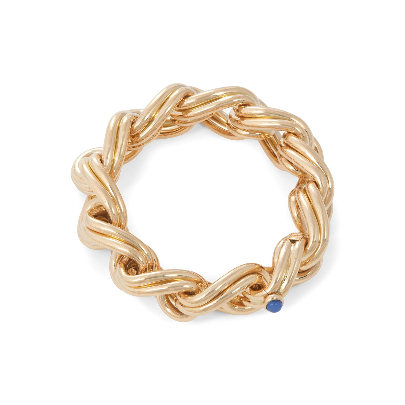 Double Loop Link Bracelet