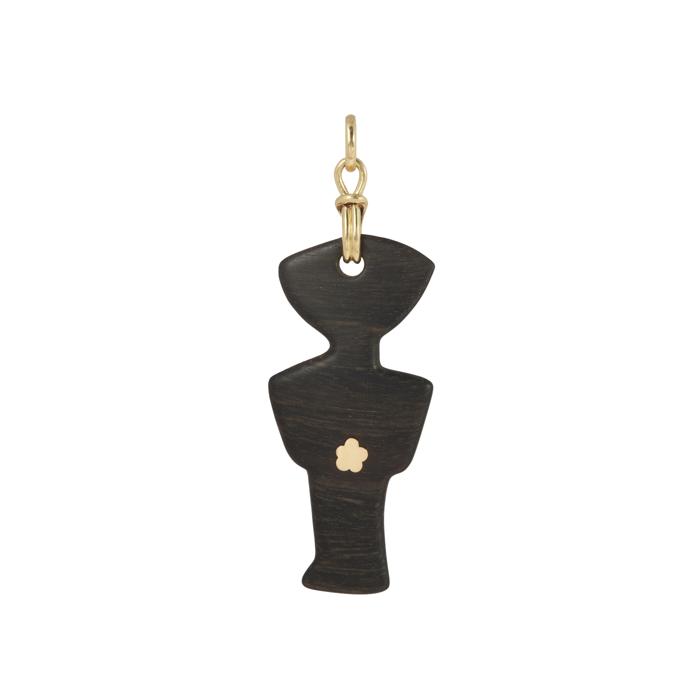 Preorder - Delphi Ebony and Gold Pendant