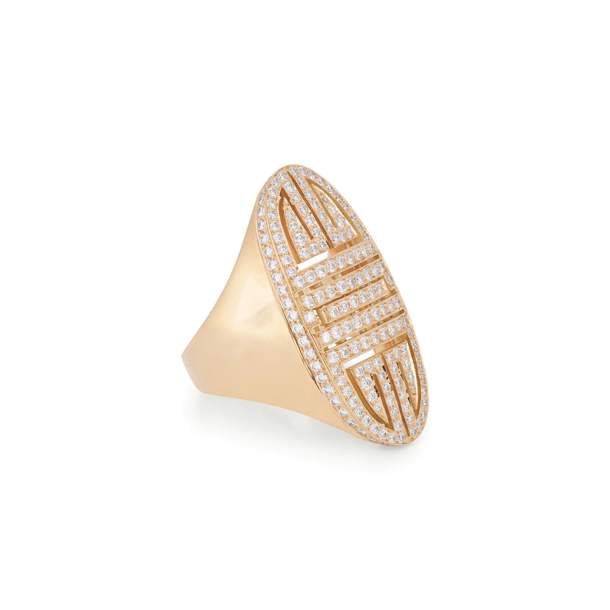 Diamond Longevity Ring | Yellow Gold | Rings